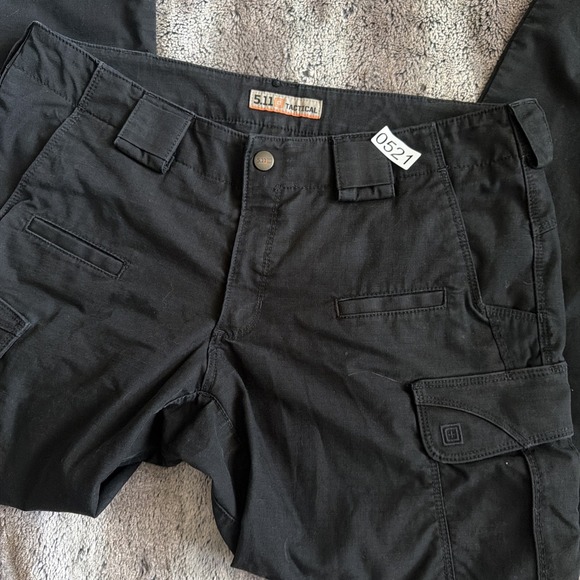 511 5.11 Tactical Cargo EMS Law Enforcement Pants Woman's Size 14 Regular Black - Picture 2 of 9
